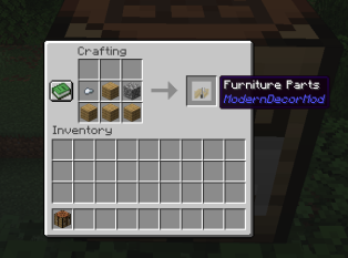 furniture parts recipe