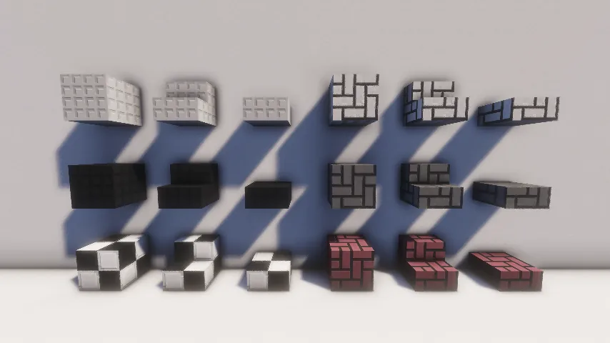 That's where you take you builds to the next level with blocks that fit nearly everywhere. From city sidewalks to interior floors and walls.