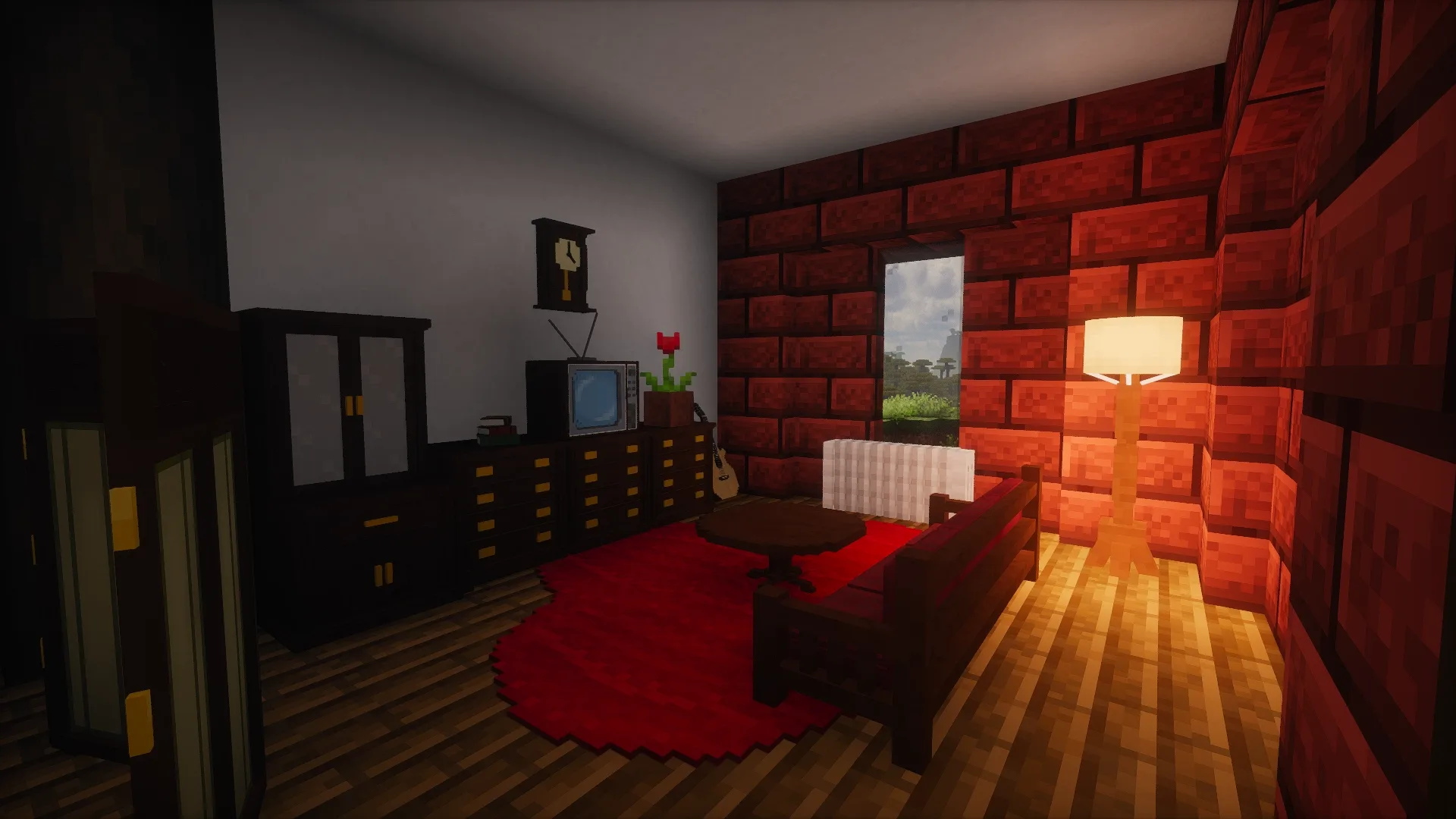 Showcase of an FDM living room area