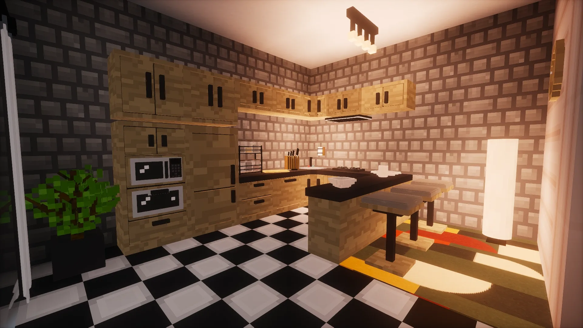 Kitchen/Living room showcase