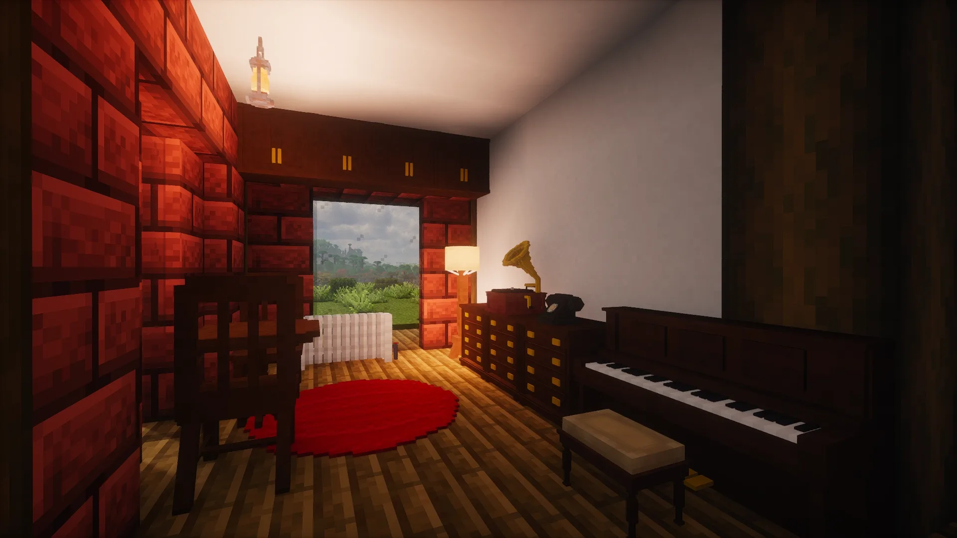 Showcase of an FDM living room area